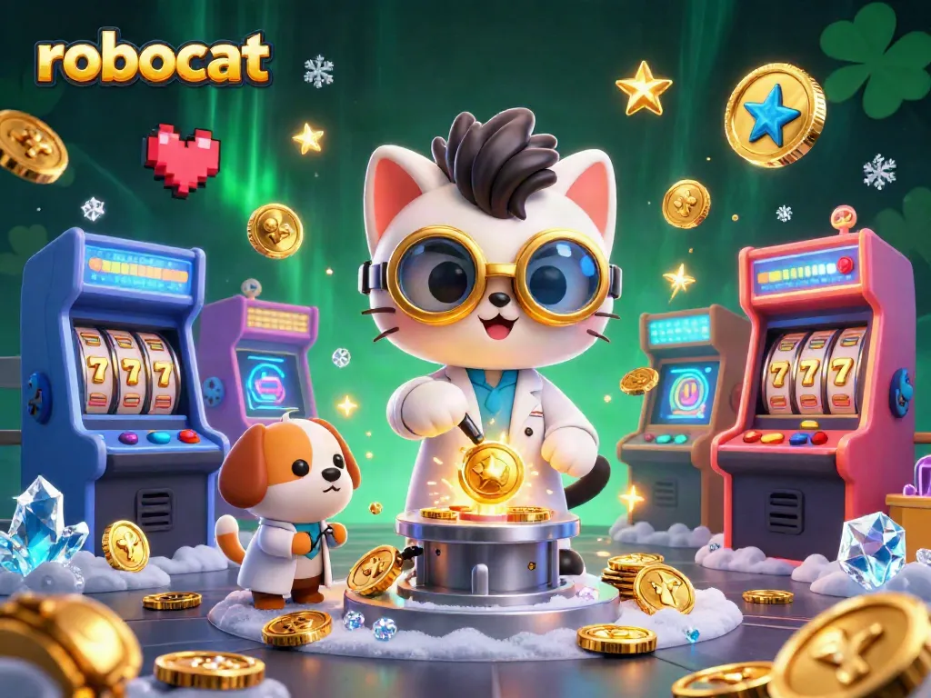 robocat engages players with exciting casino game options and captivating golden prizes